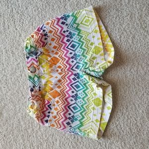 Colorful Jean Shorts (girls size 8)
